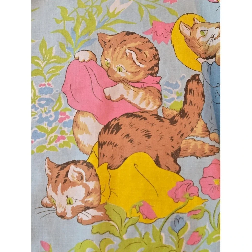 Frederick Warne Beatrix Potter Peter Rabbit Fitted Sheet & Pillowcase‎ Set Good